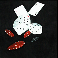 jeux de table cartes des jetons